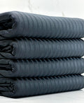 (NYLON WIDE RIB) BLACK