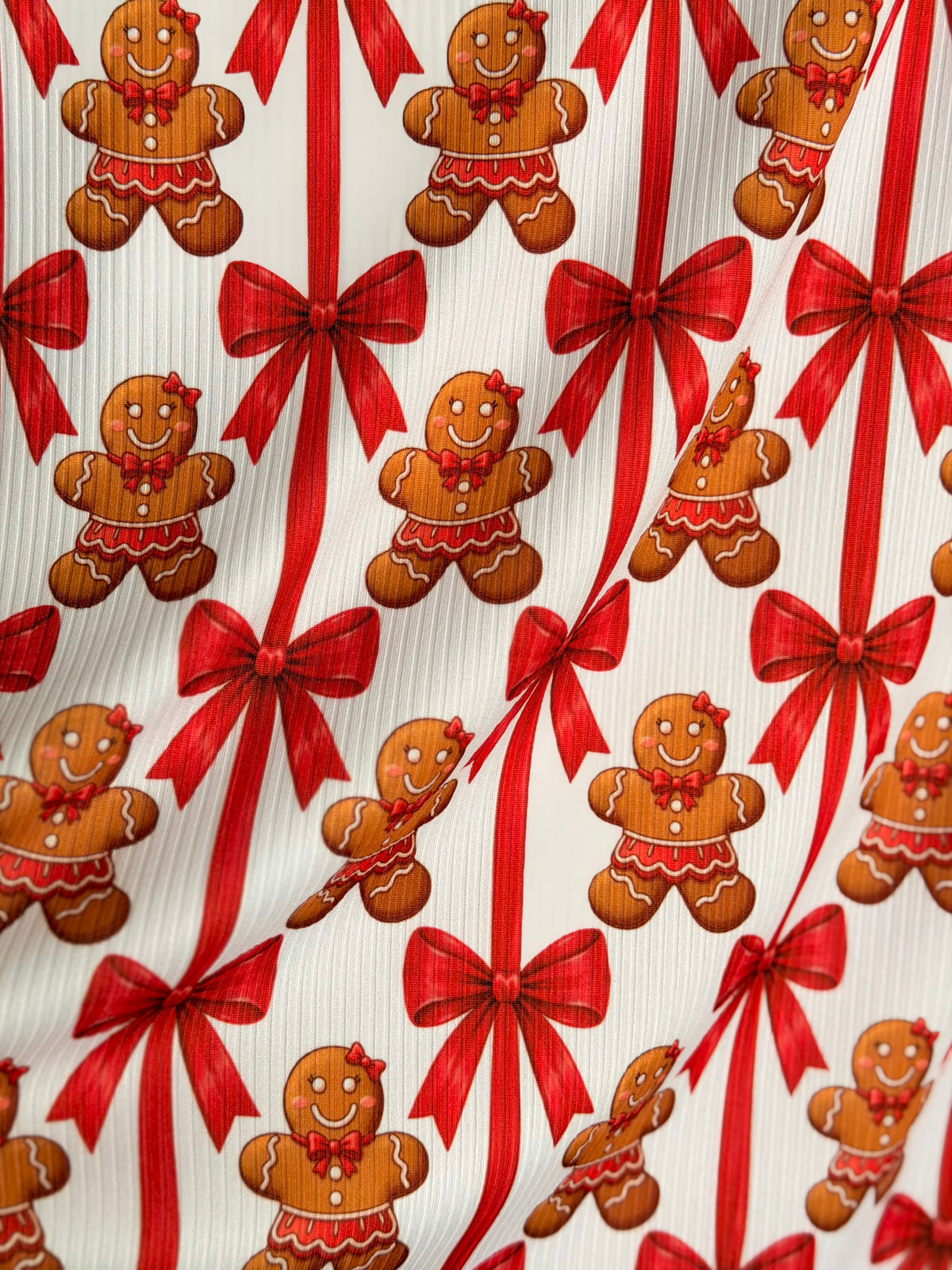 (4X2 YUMMY RIB) LITTLE MISS GINGERBREAD