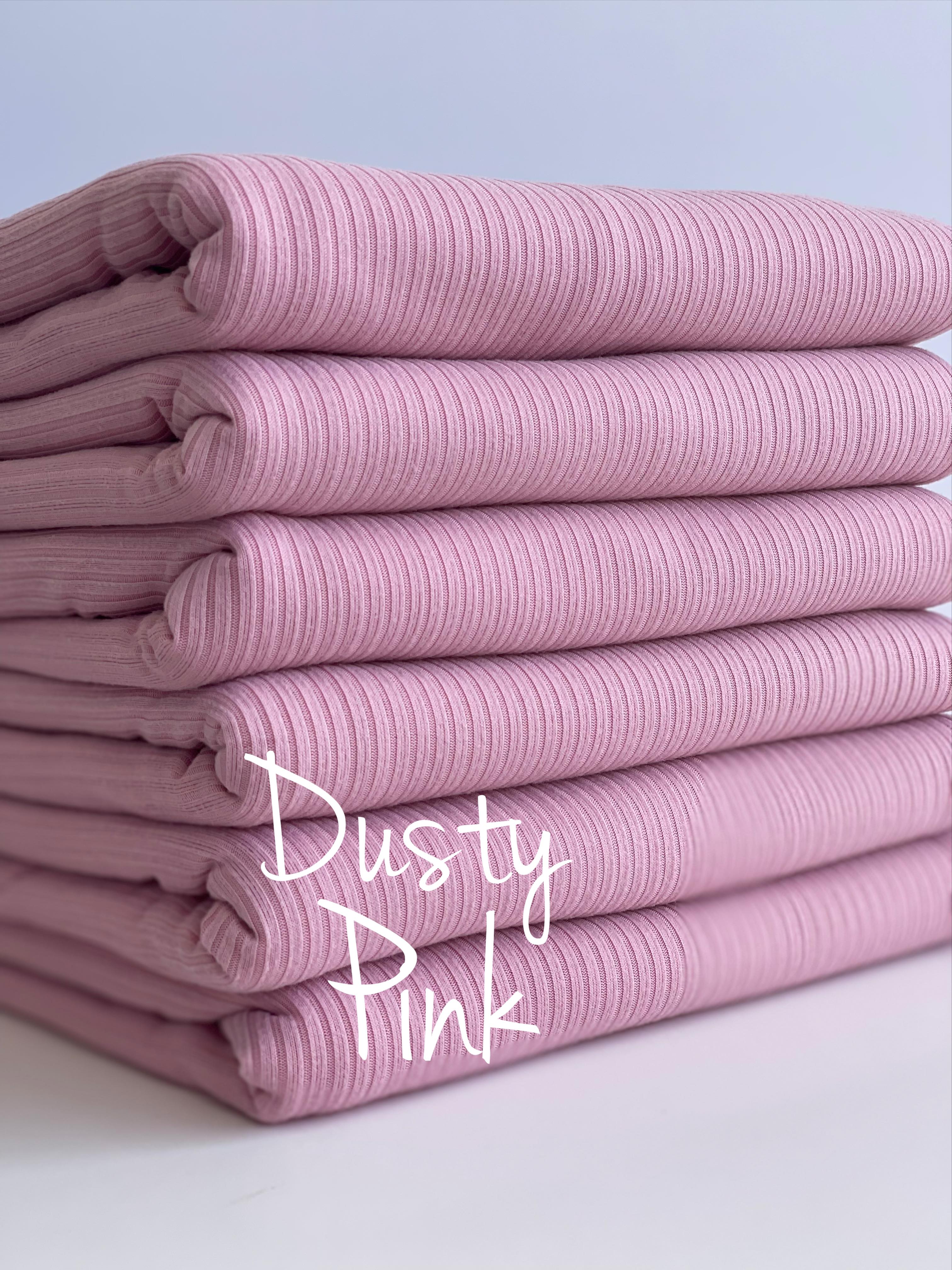z.(4X2 RIB) DUSTY PINK