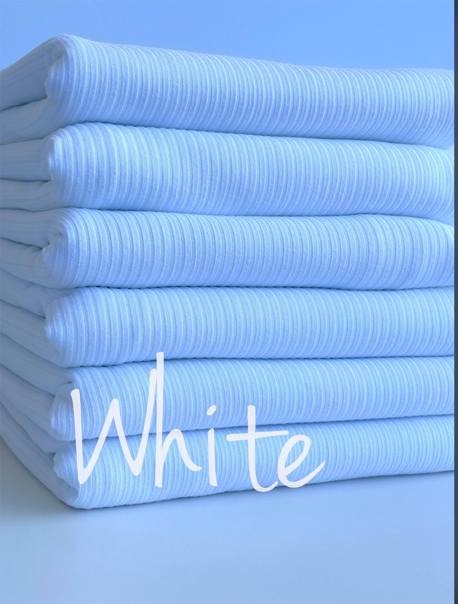 z.(4X2 RIB) WHITE