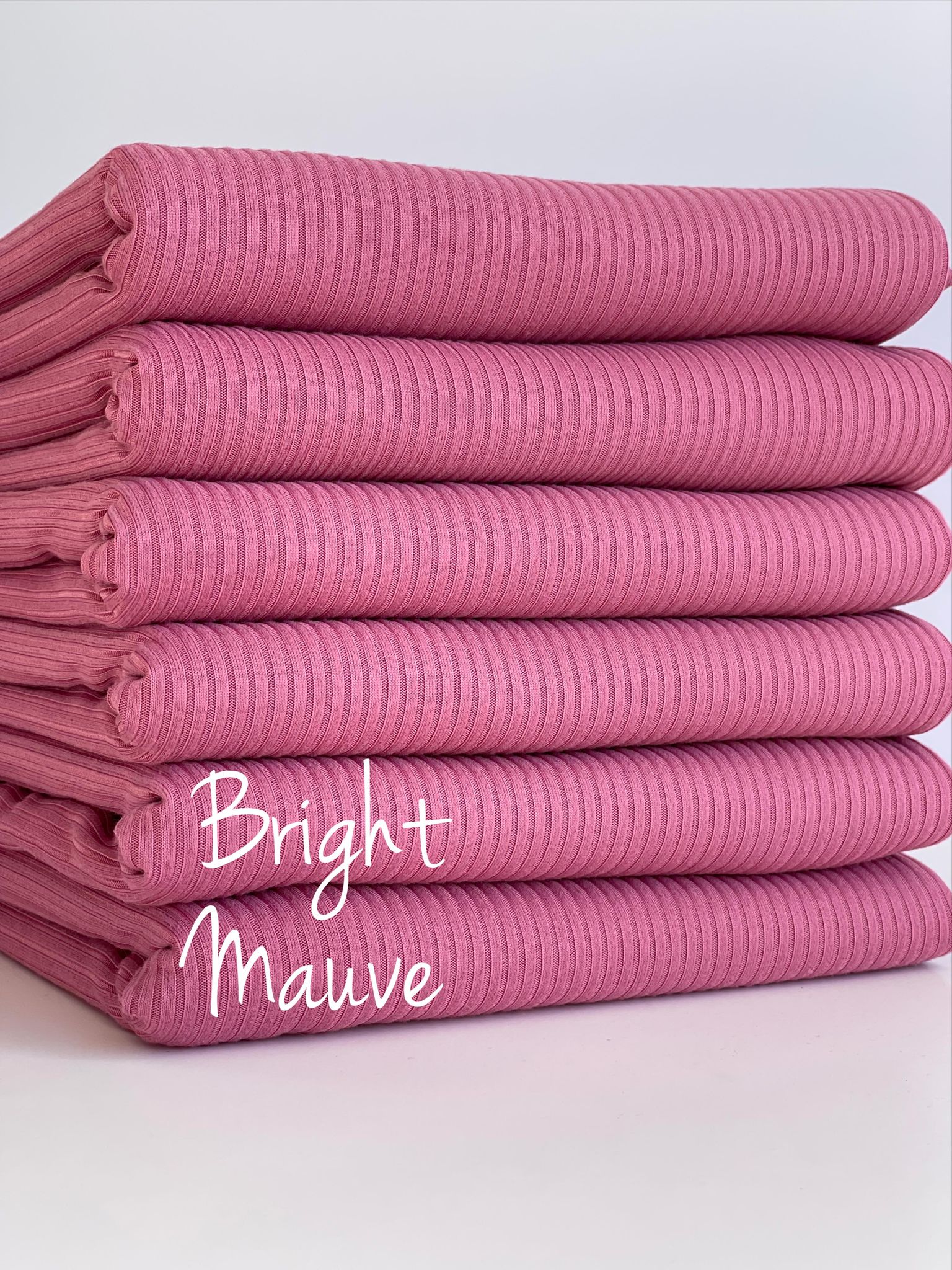 z.(4X2 RIB) BRIGHT MAUVE