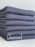 z.(4X2 RIB) CHARCOAL