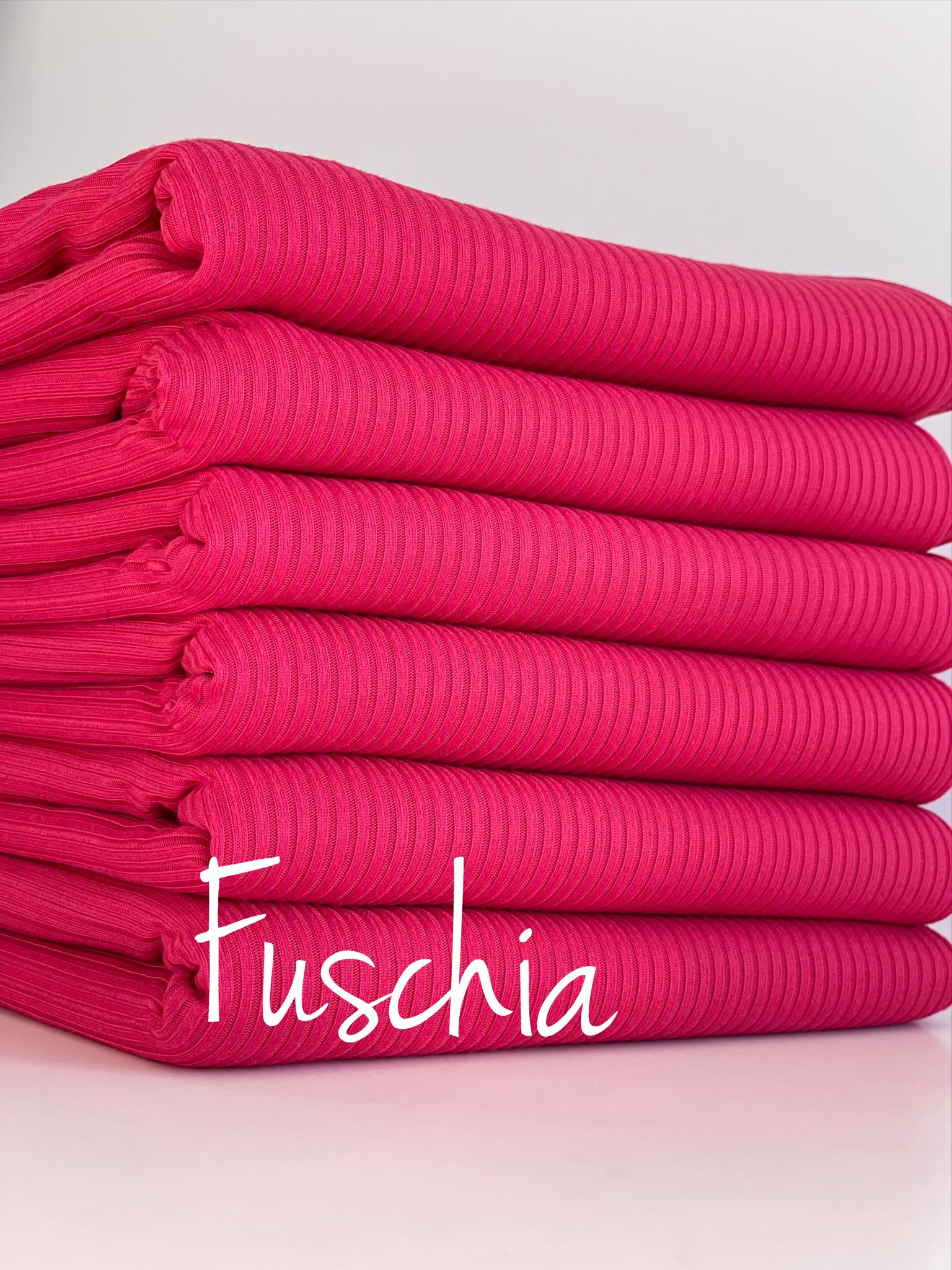 z.(4X2 RIB) FUSCHIA