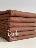 z.(4X2 RIB) DARK MOCHA