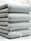 (BRUSHED URBAN RIB) GRAY