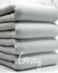 (BRUSHED URBAN RIB) GRAY