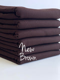 z.(4X2 RIB) NEW BROWN