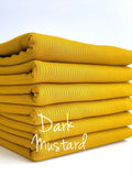 z.(4X2 RIB) DARK MUSTARD