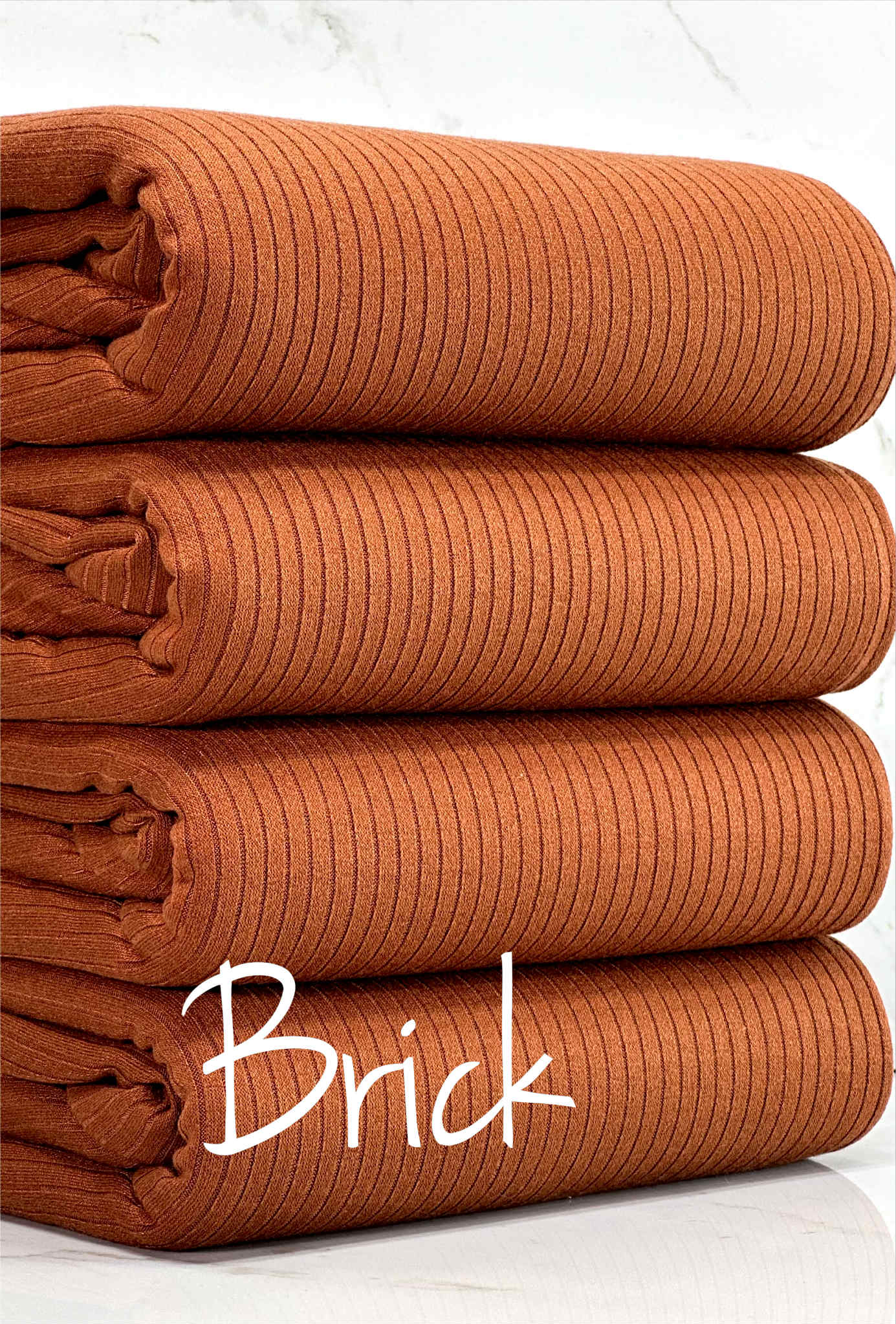 (4X2 COTTON RIB) BRICK
