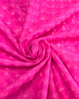 (SWIM) HOT PINK CHECKERED