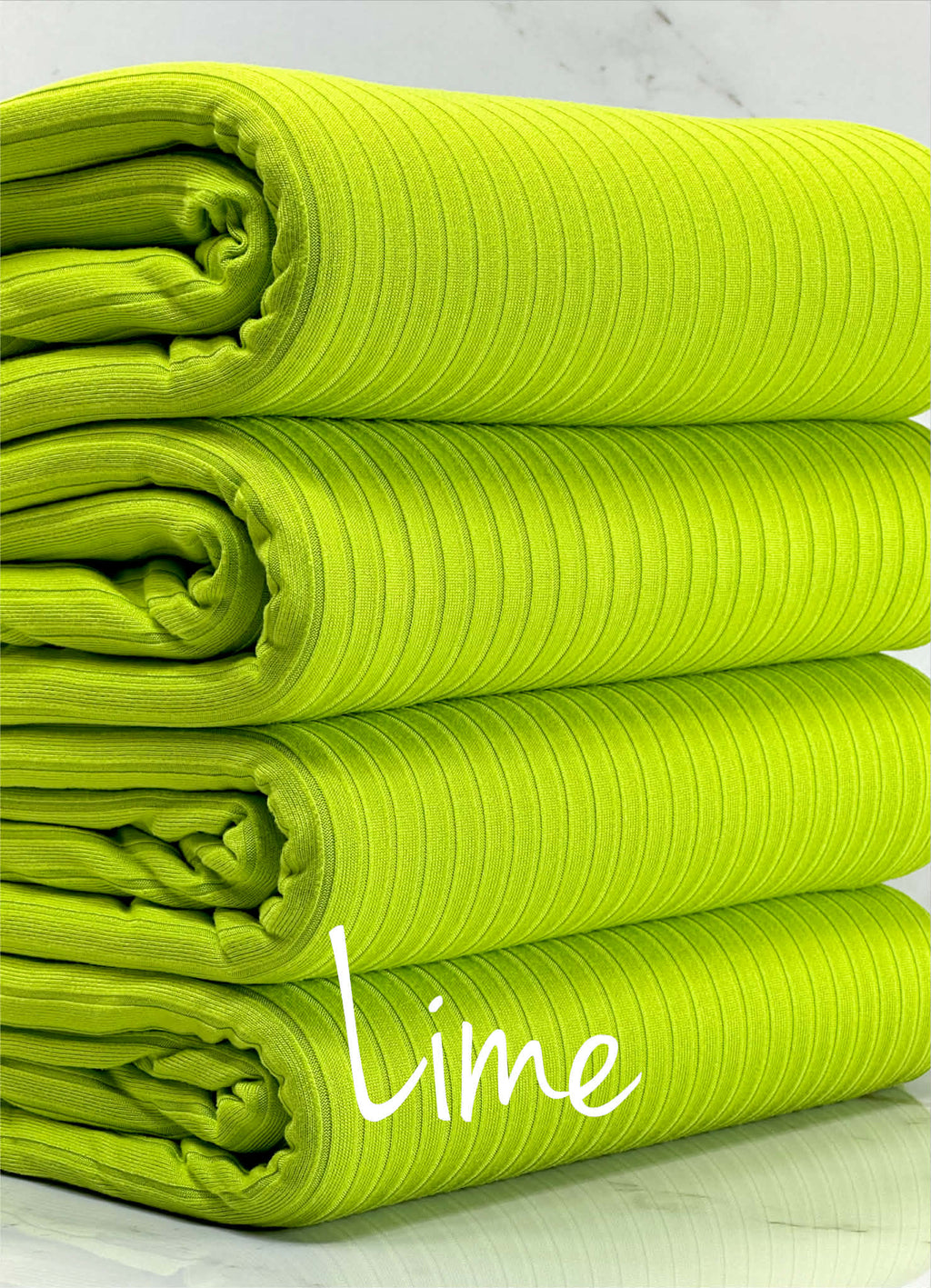 (8X3 RIB) LIME