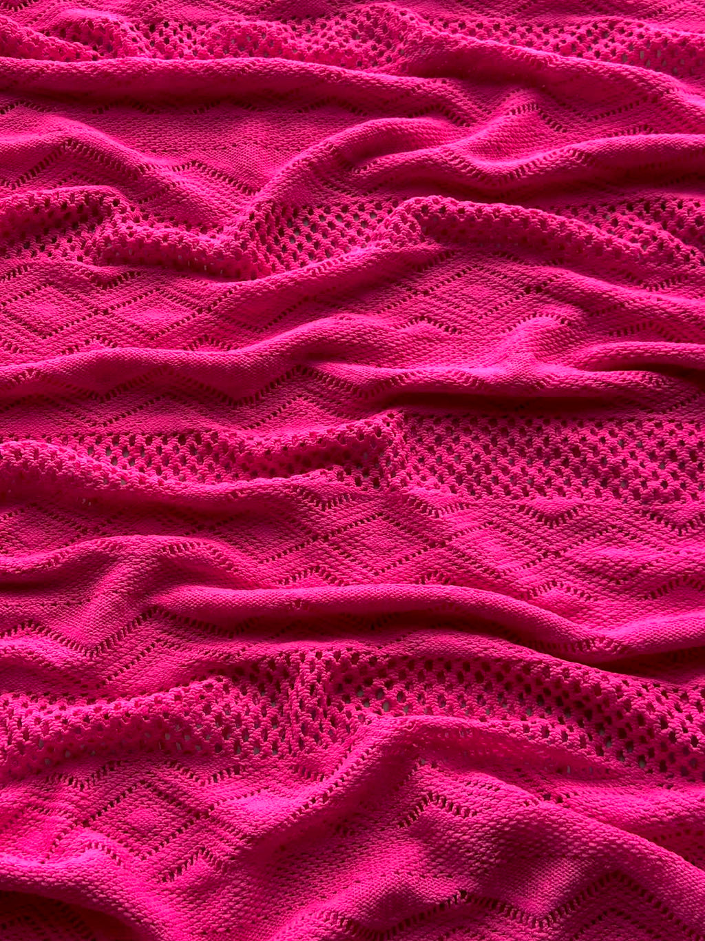 (KNITTED KNIT) FUCHSIA