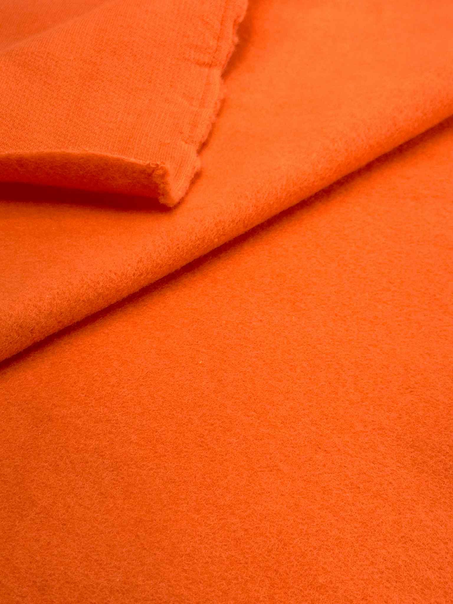 (FRENCH TERRY FLEECE) ORANGE