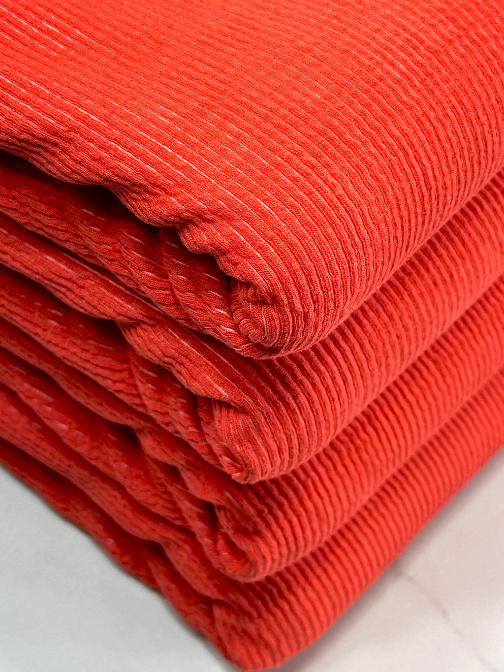 (DEL RAY RIB KNIT) BRIGHT RED