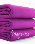 (1X1 BABY RIB) MAGENTA