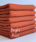 z.(8X2 RIB) BRIGHT RUST
