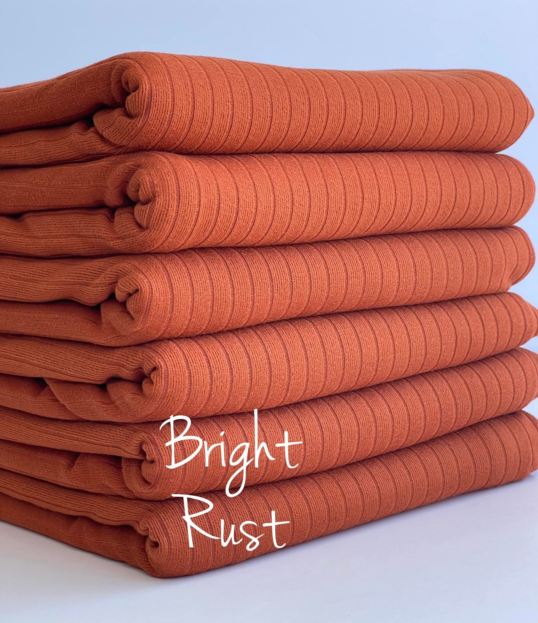 z.(8X2 RIB) BRIGHT RUST
