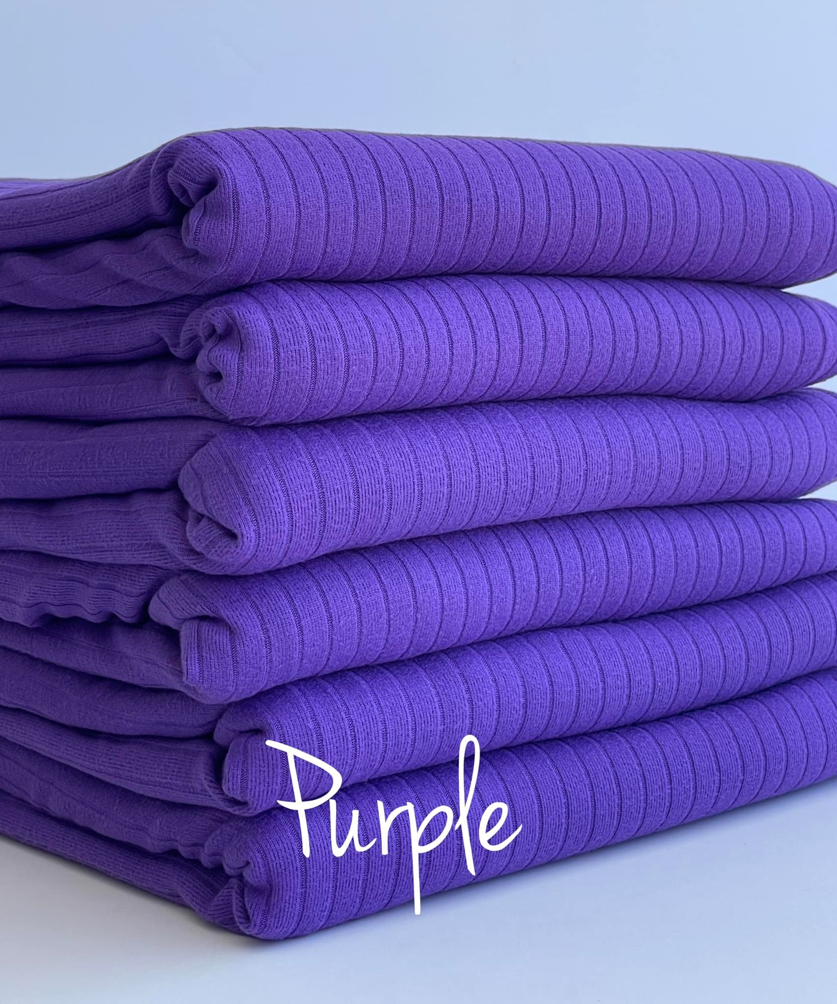 z.(8X2 RIB) PURPLE