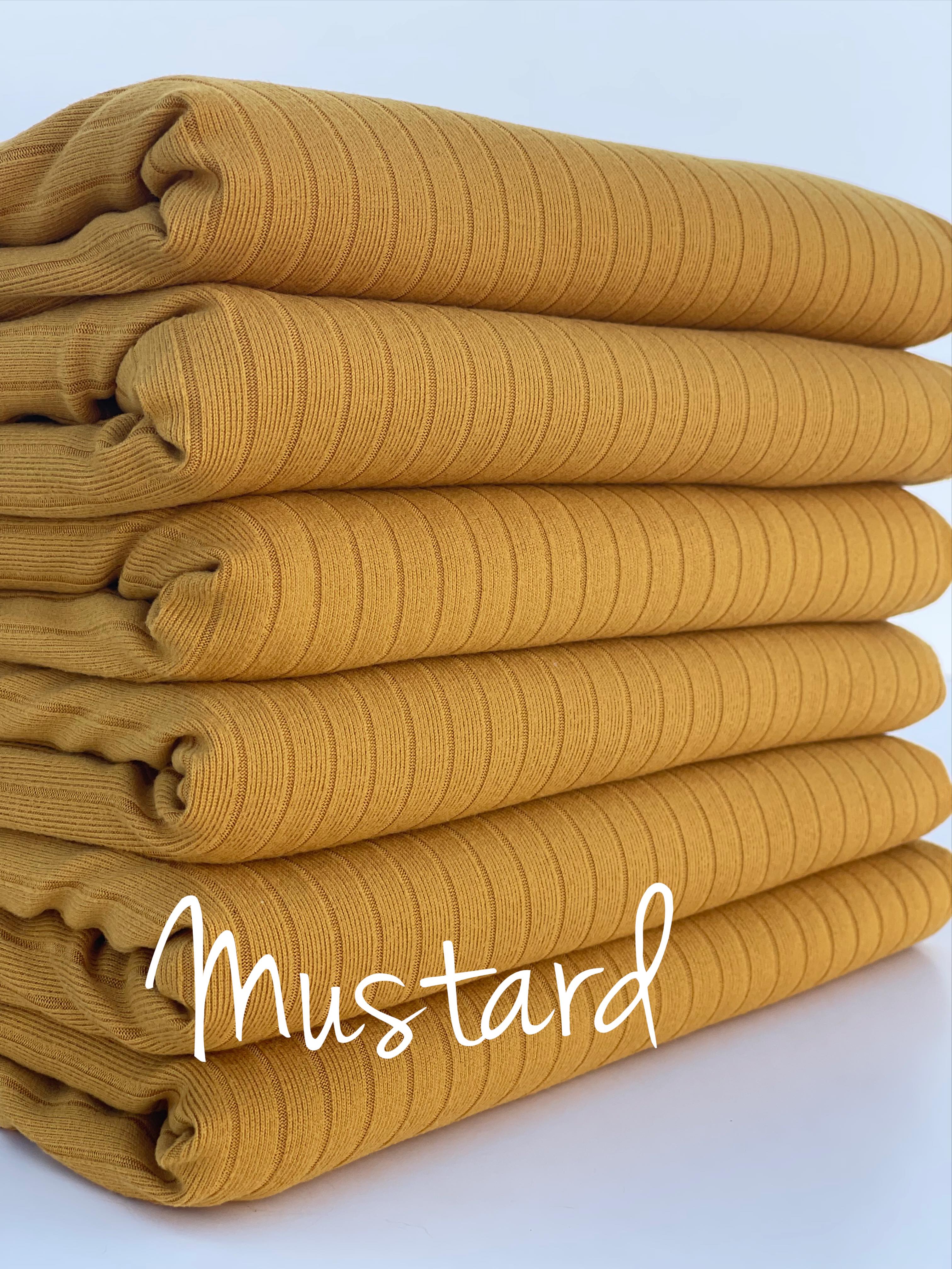z.(8X2 RIB) MUSTARD