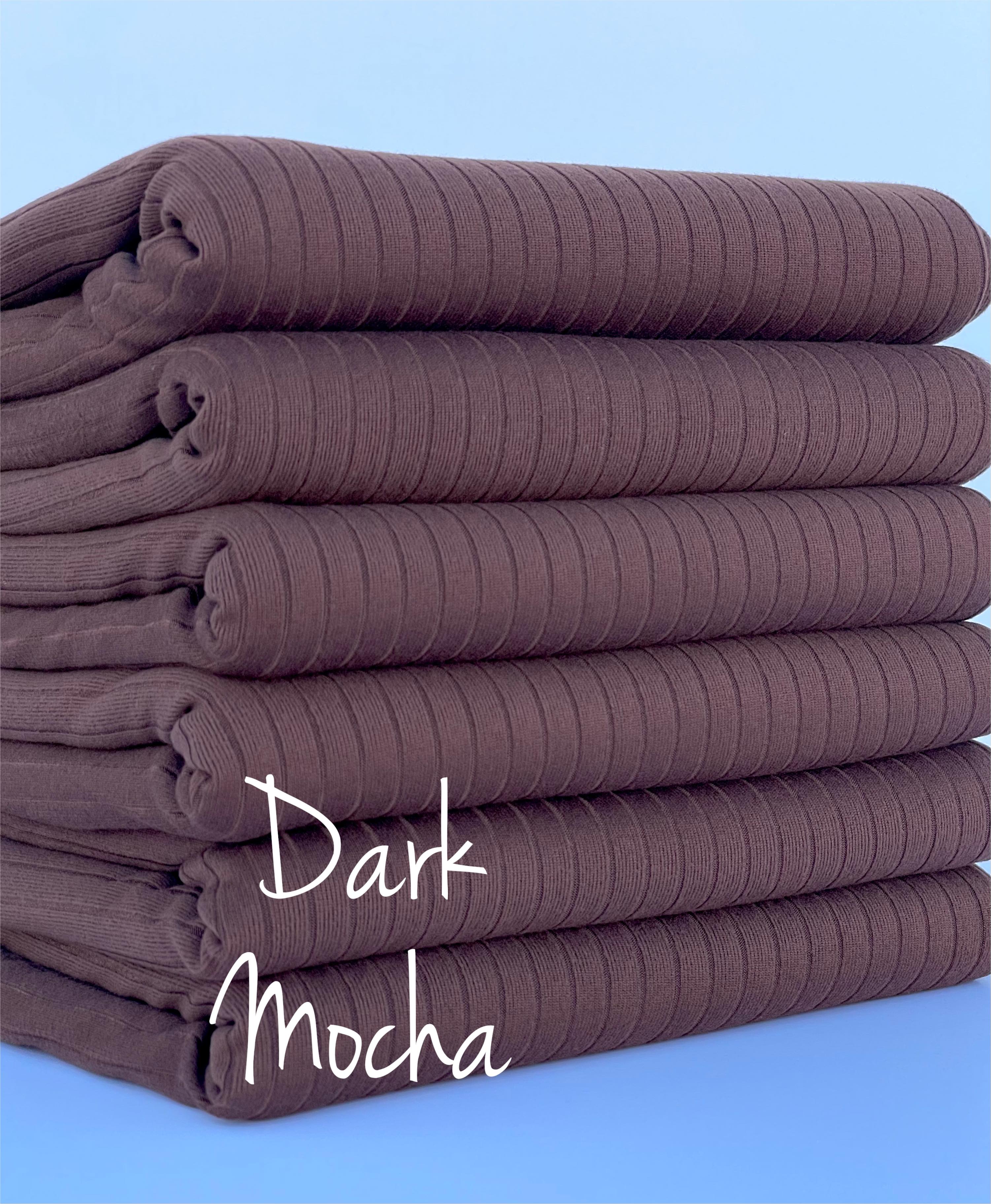 z.(8X2 RIB) DARK MOCHA