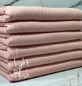 z.(8X2 RIB) LIGHT BLUSH