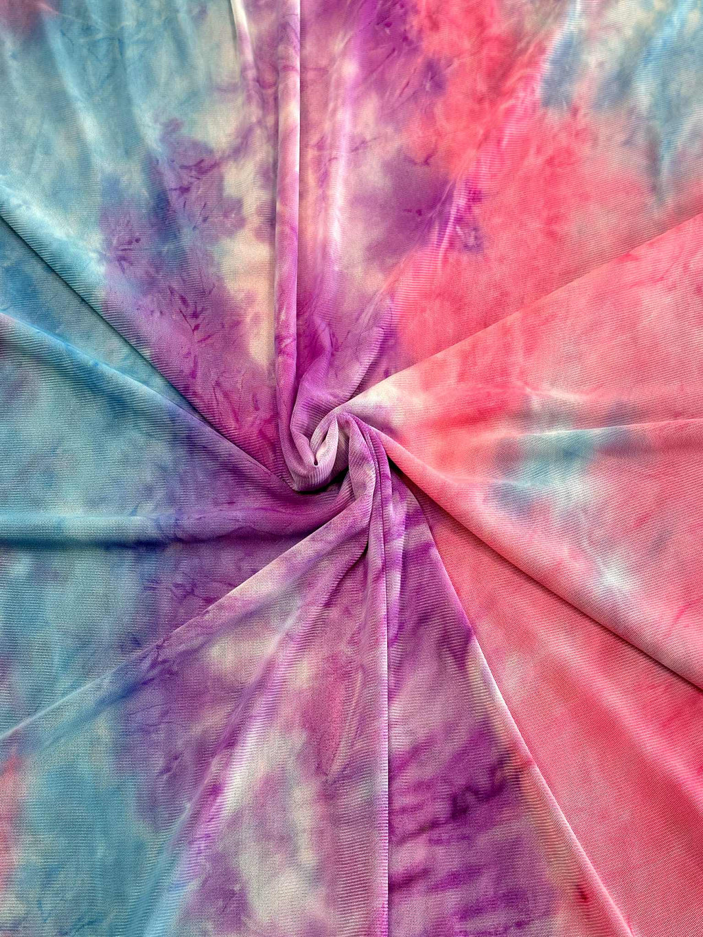 (MESH) HOT PINK, OCEAN, AND PURPLE TIE DYE