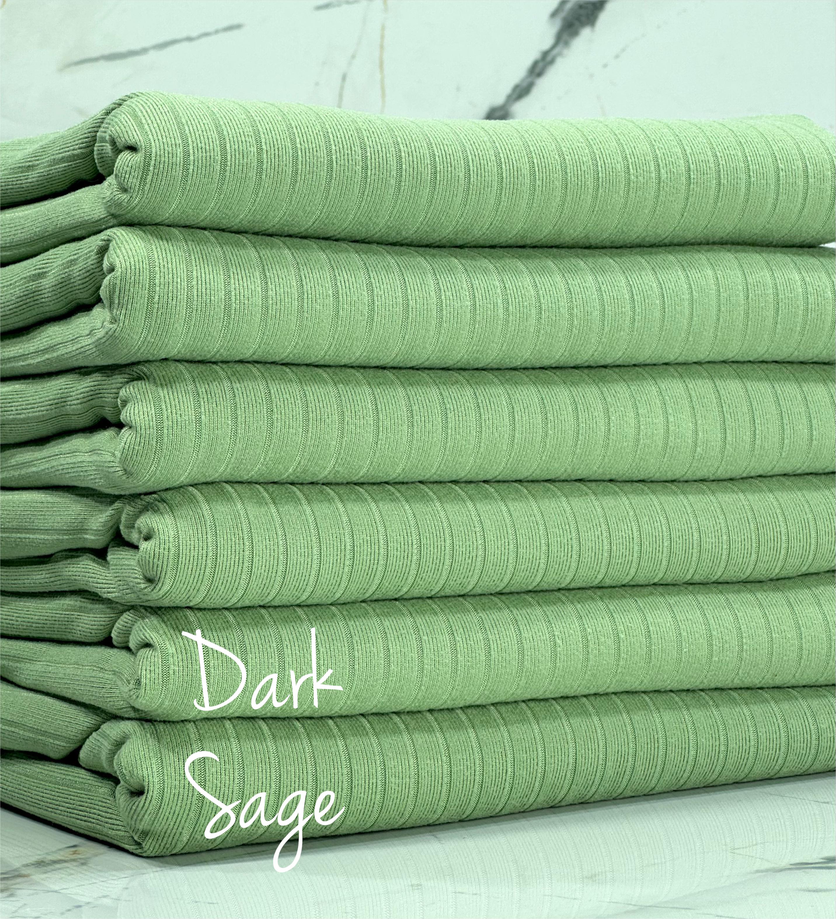 z.(8X2 RIB) DARK SAGE