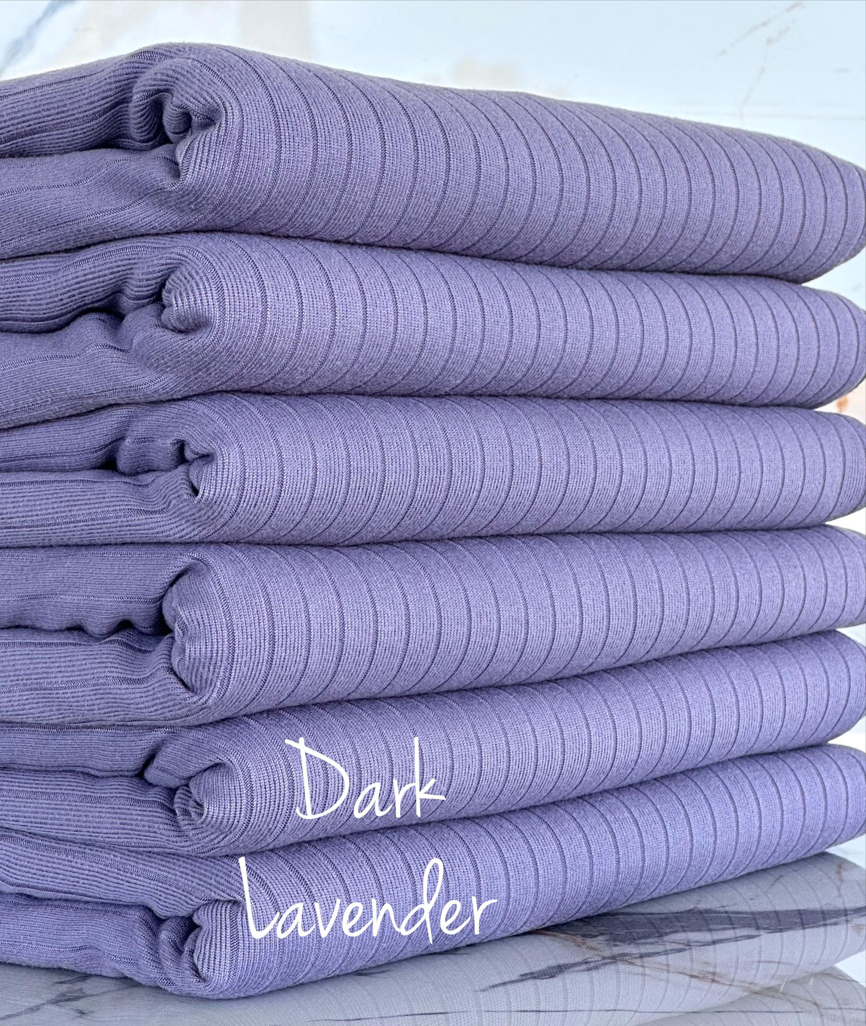 z.(8X2 RIB) DARK LAVENDER