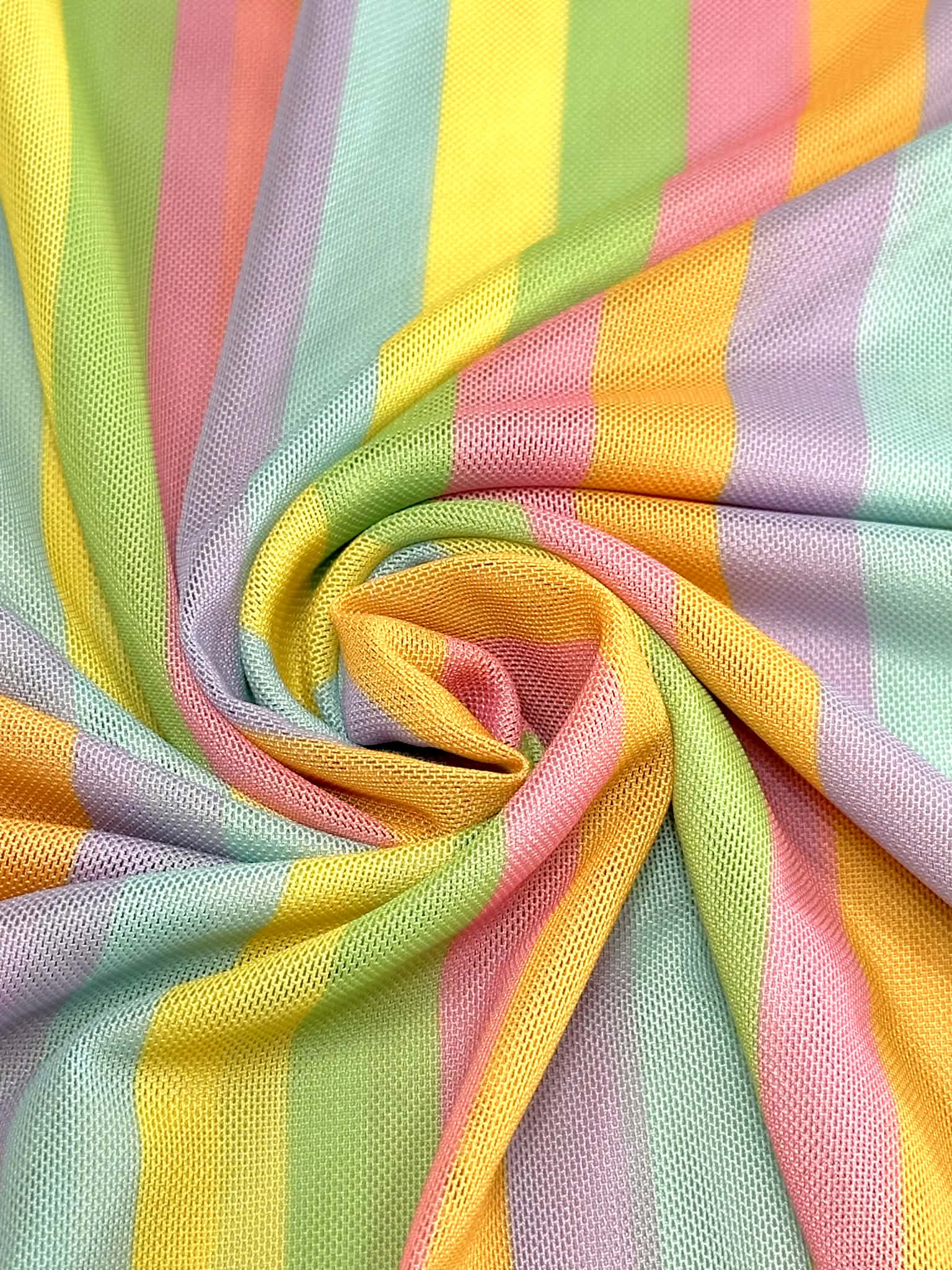 (MESH) COLORFUL STRIPES