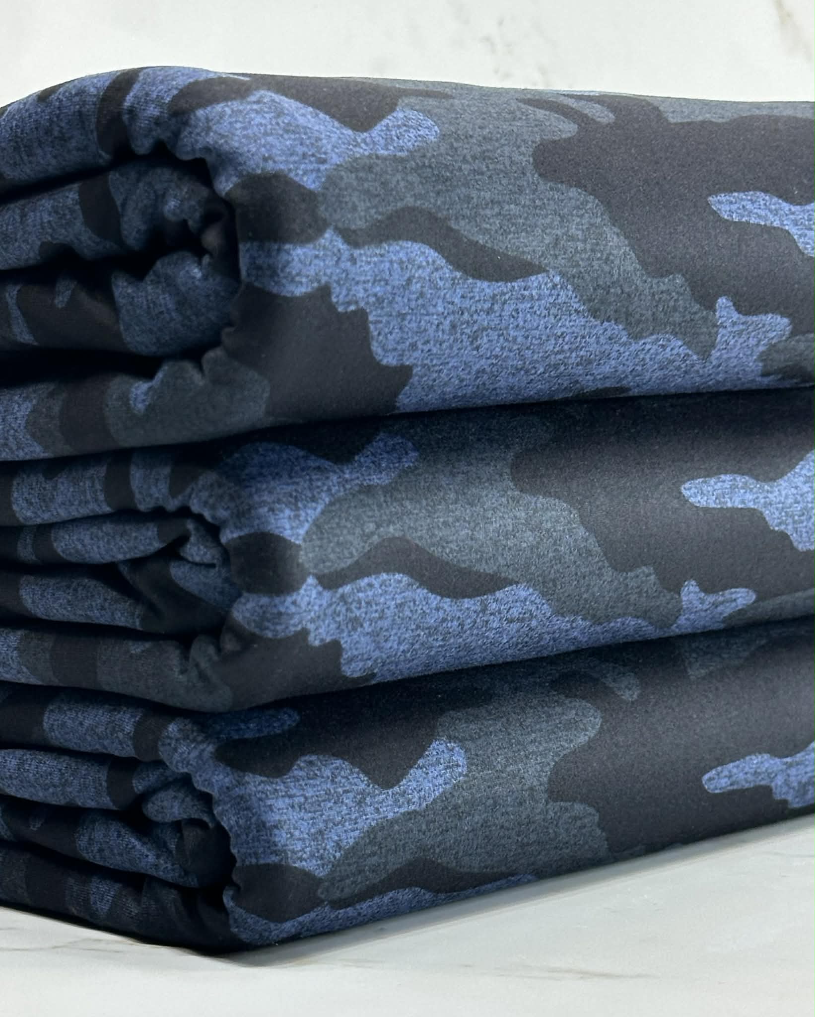(YOGA) NAVY, BLACK, AND CHARCOAL CAMOUFLAGE