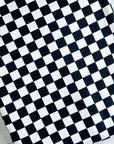 (DBP) SMALL BLACK AND WHITE CHECKERED