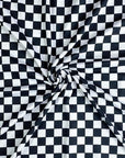 (DBP) SMALL BLACK AND WHITE CHECKERED