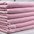 z.(4X2 RIB) BABY PINK