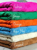 (TOWEL) FUCHSIA DAISY FLOWER