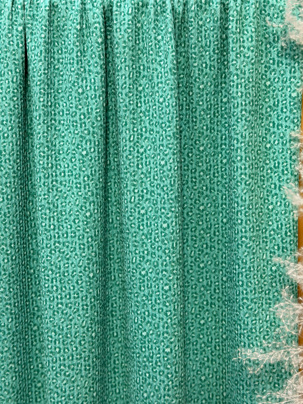 (URBAN RIB) TEAL CHEETAH