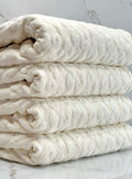 (TOWEL) IVORY LEOPARD