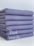 z.(4X2 RIB) DARK LAVENDER