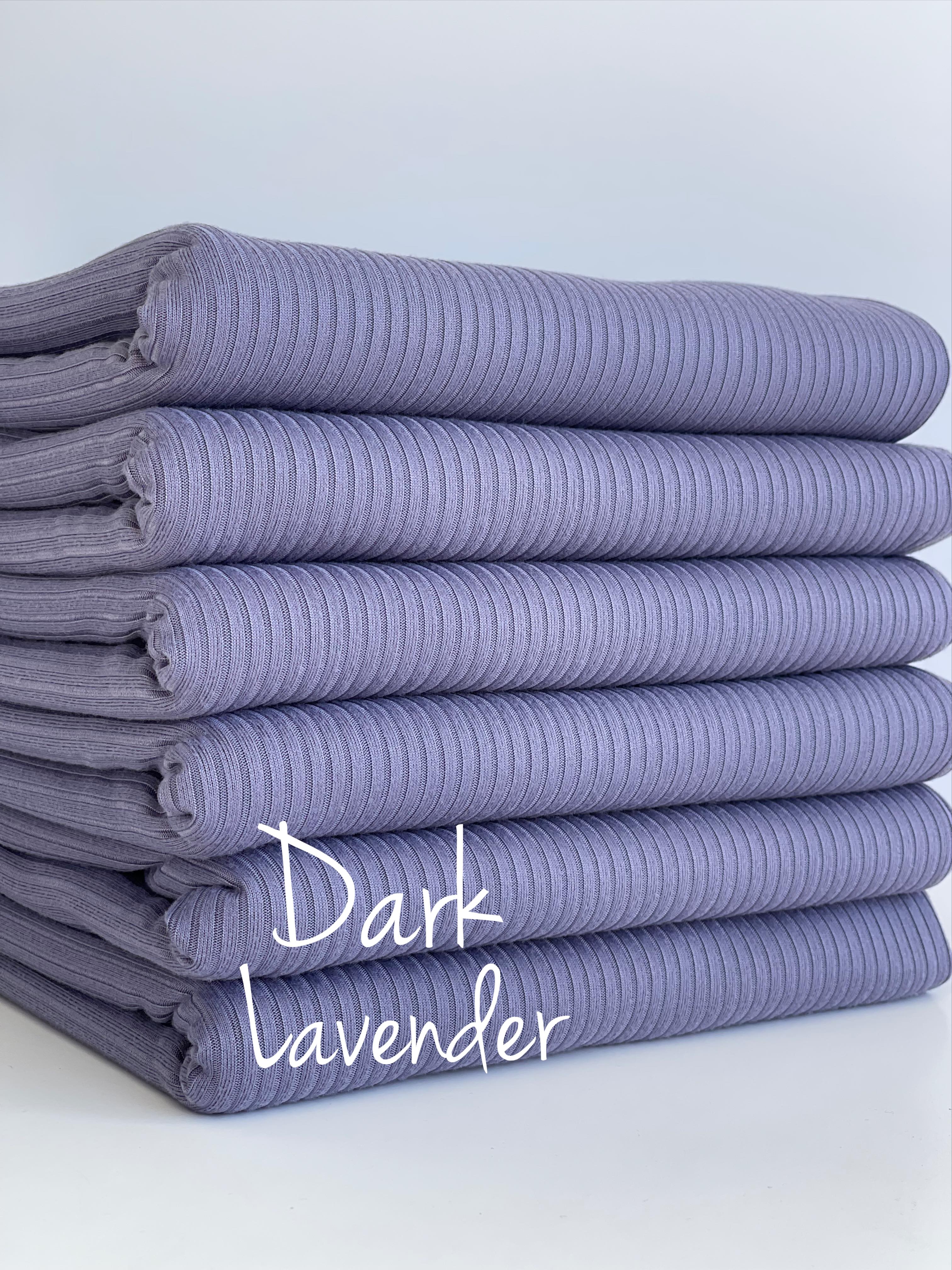 z.(4X2 RIB) DARK LAVENDER