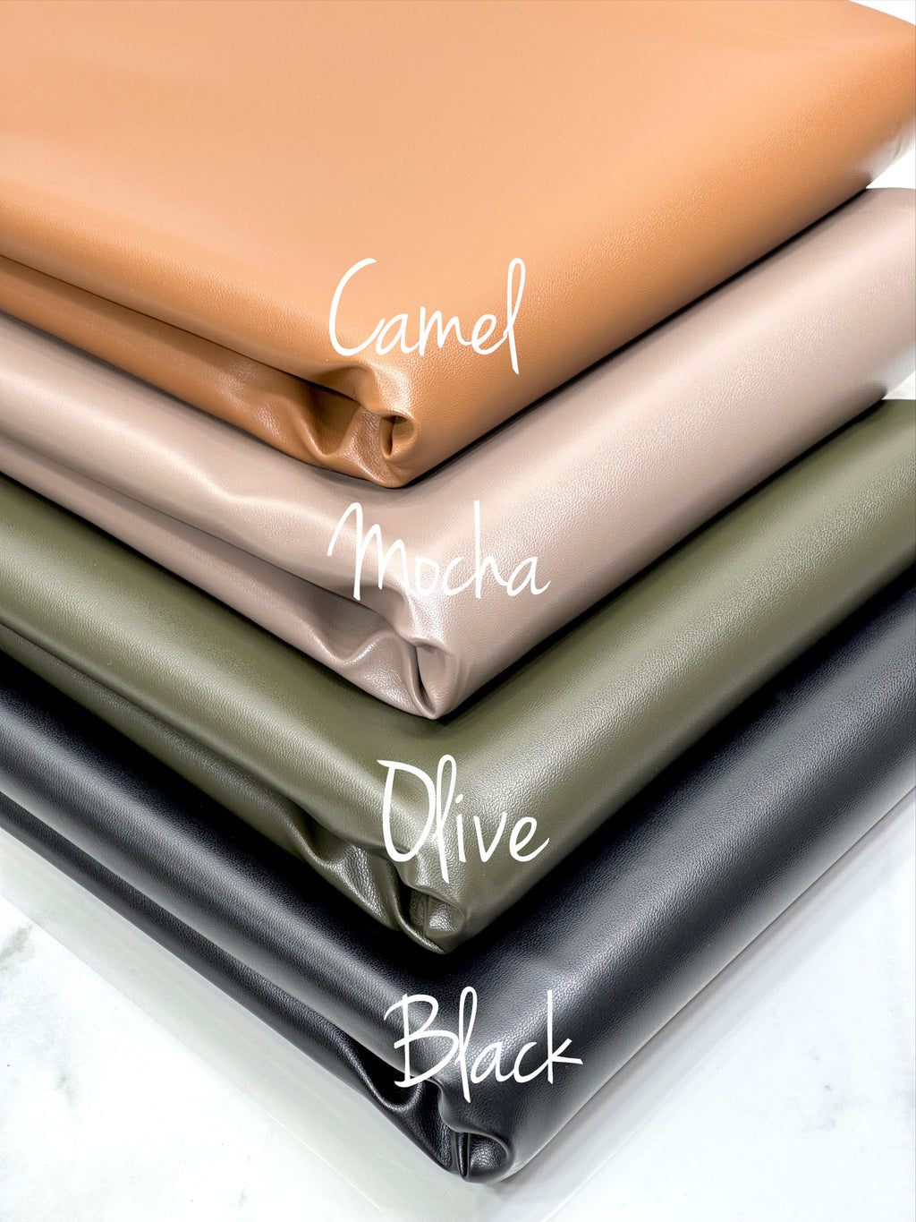 (PLEATHER) OLIVE