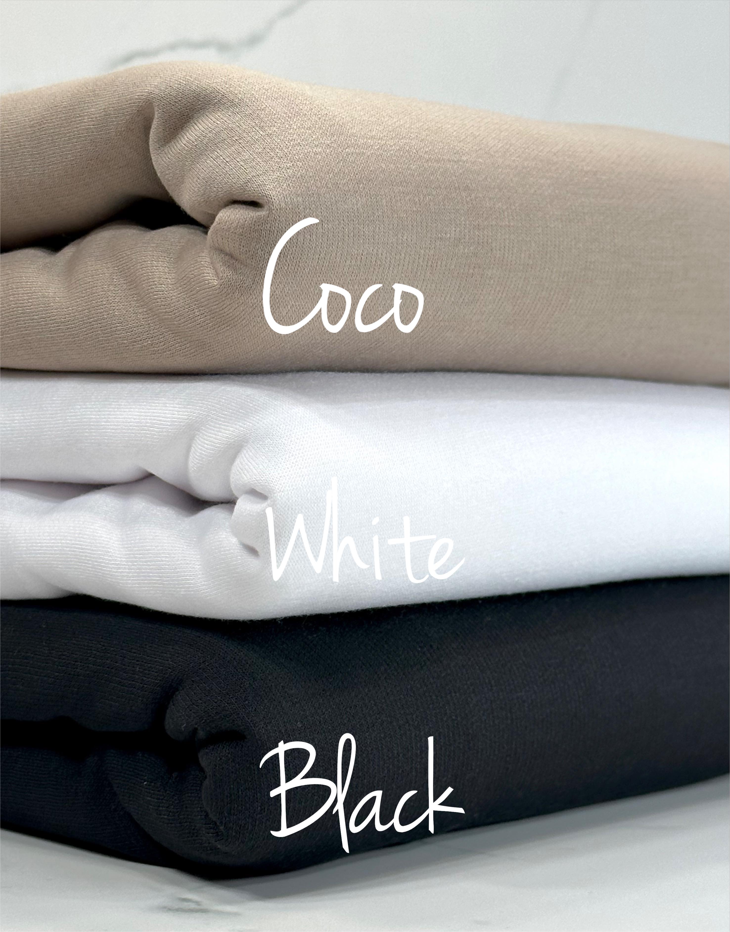 (FRENCH TERRY BRUSHED) COCO