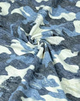 (DISTRESSED) BLUE CAMOFLAUGE