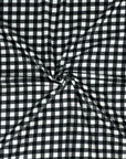 (DBP) BLACK AND WHITE GINGHAM