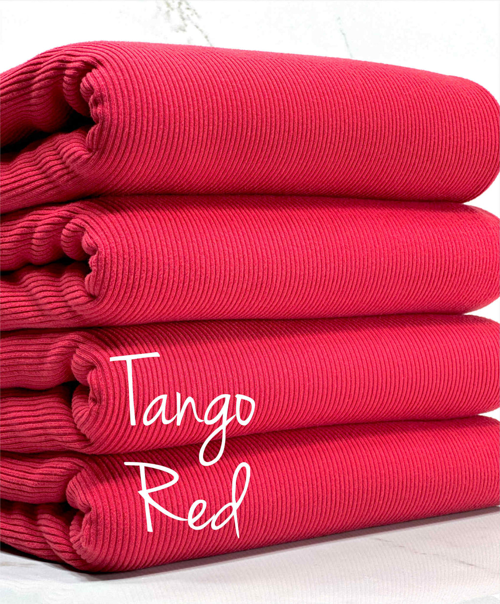 (2X2 SUPER COTTON FEEL RIB) TANGO RED