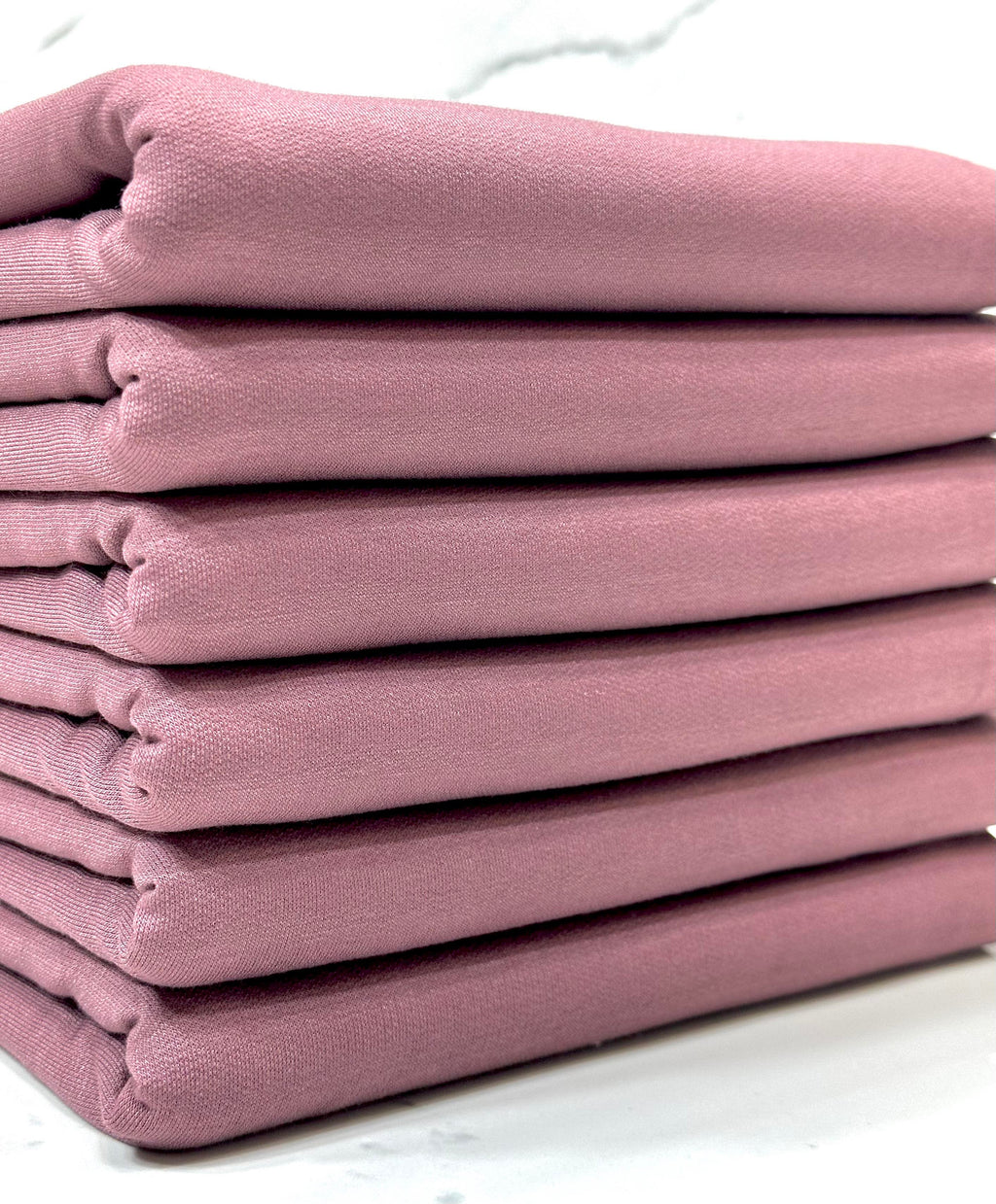 (FRENCH TERRY BRUSHED) DARK MAUVE