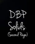 (1) DBP SOLIDS.