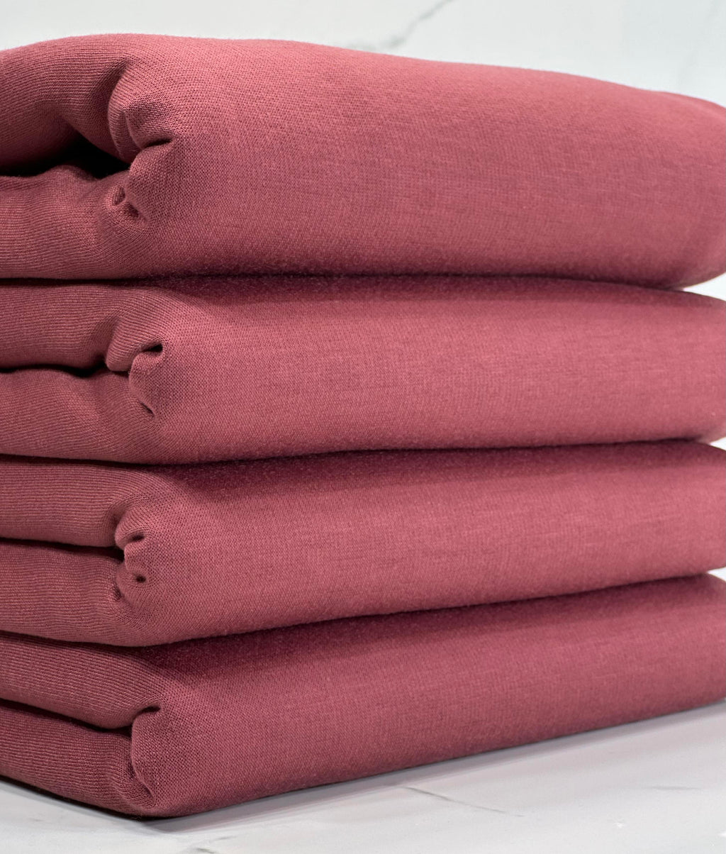 (FRENCH TERRY BRUSHED) MARSALA (1)