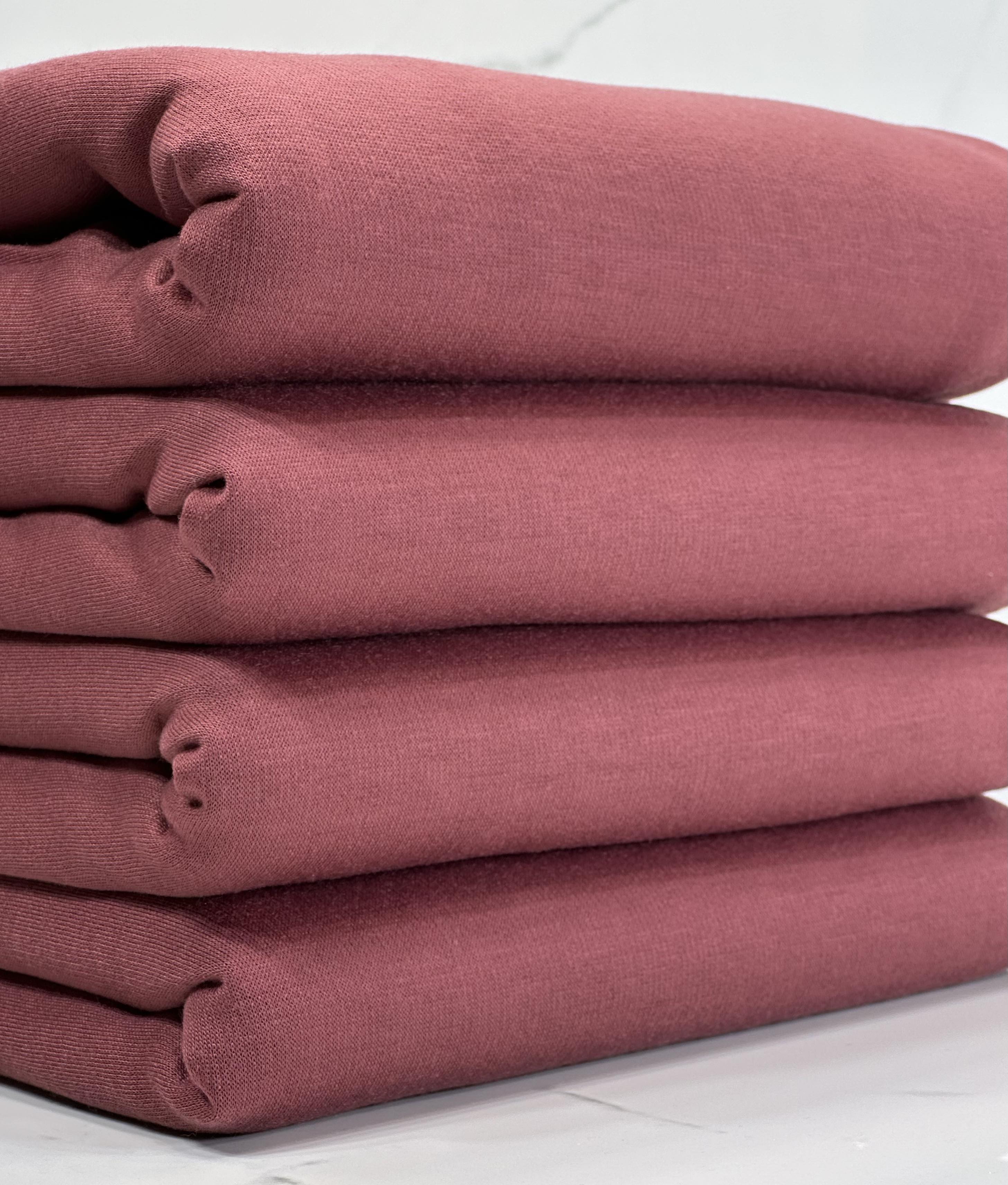 (FRENCH TERRY BRUSHED) MARSALA (1)