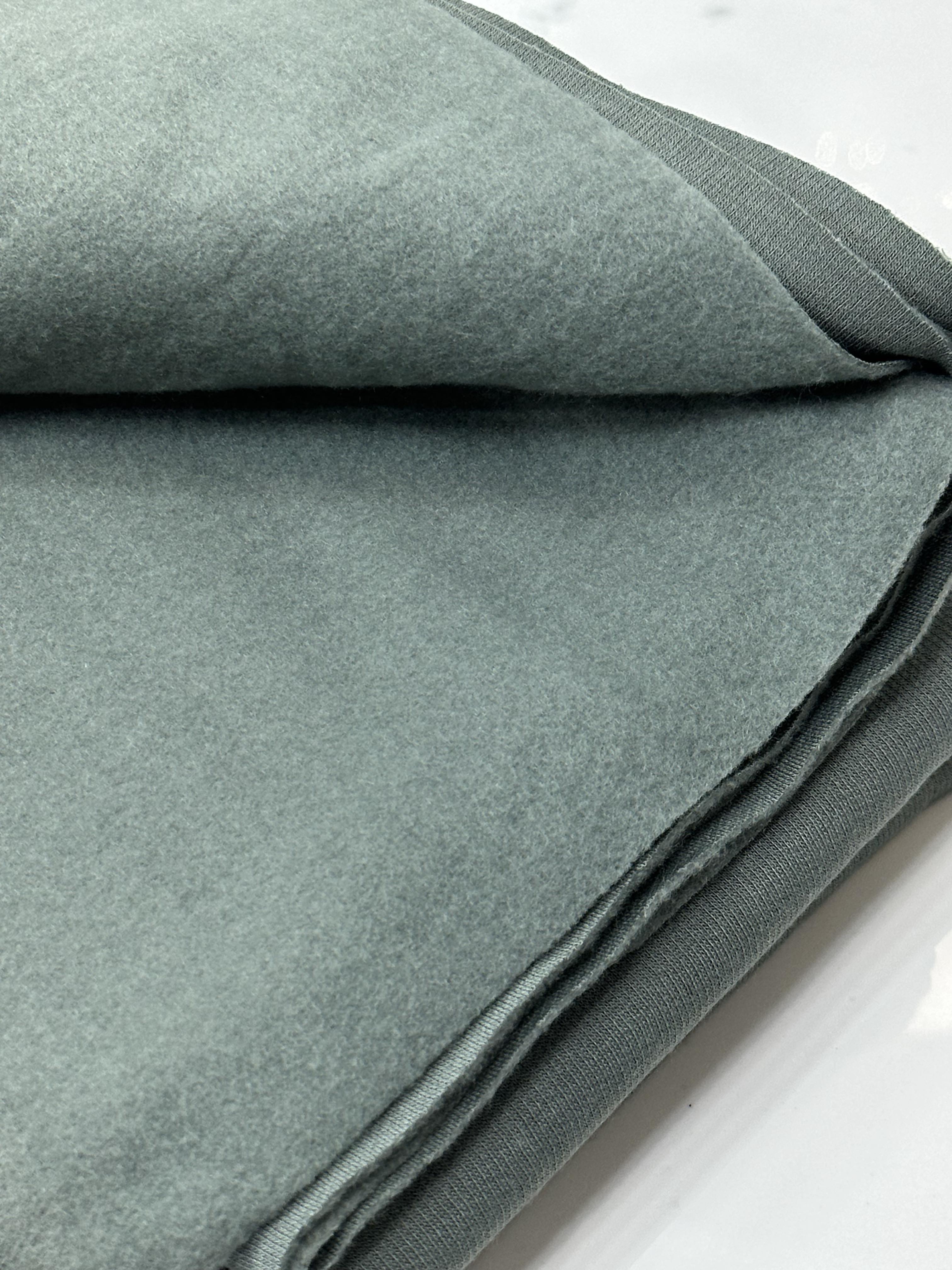 (FRENCH TERRY BRUSHED) LIGHT OLIVE