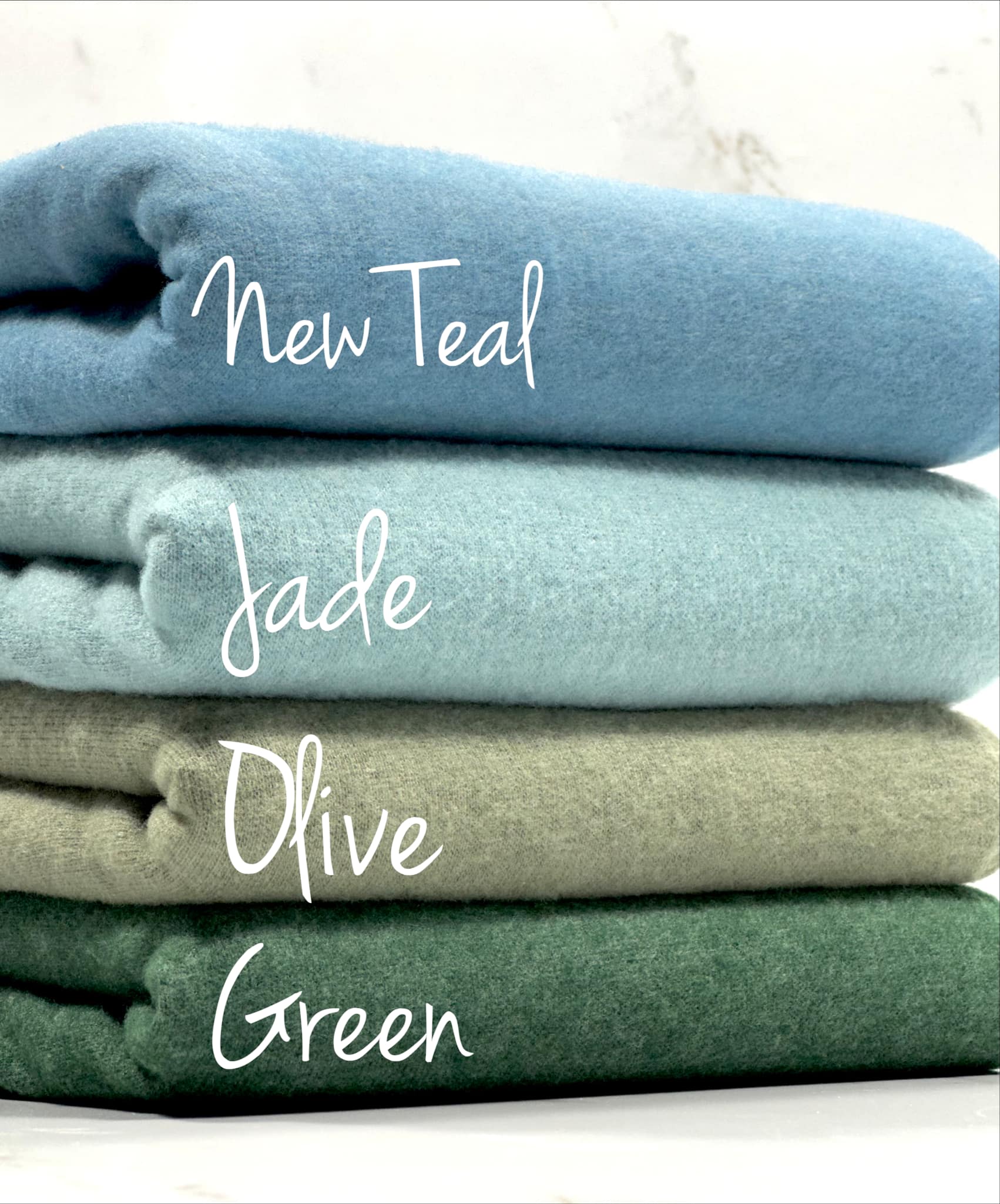 (BRUSHED SWEATER KNIT) GREEN