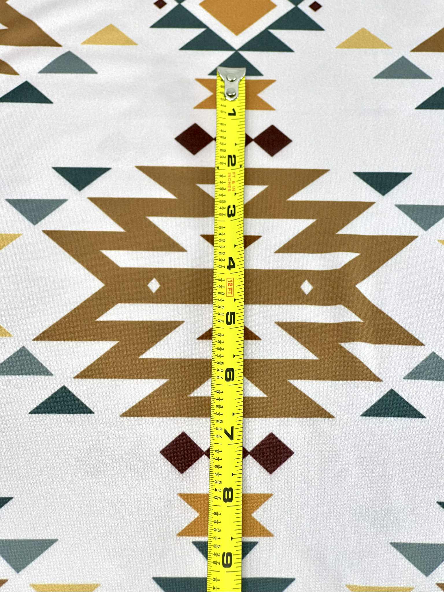 (DBP) BIG AZTEC PRINT ON IVORY